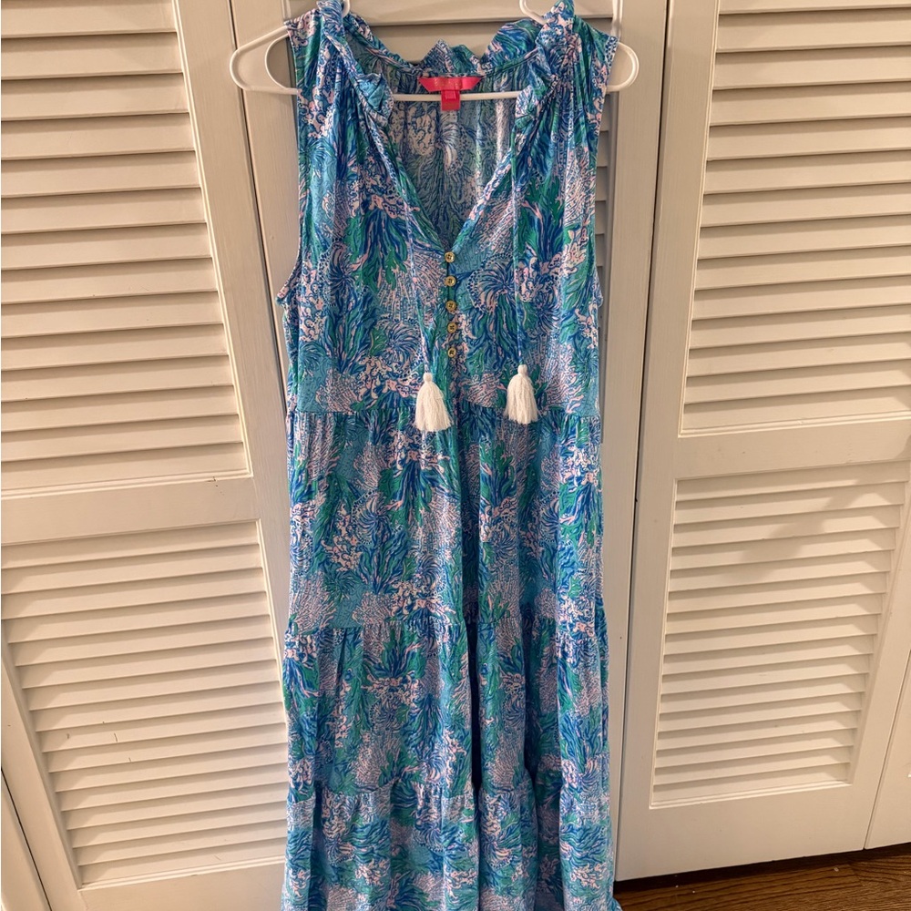 Lilly Pulitzer Maxi Dress size large